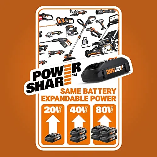 Worx 40V 17" Cordless Lawn Mower | Tools Official