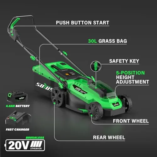 SOYUS 20V Electric Lawn Mower | Tools Official