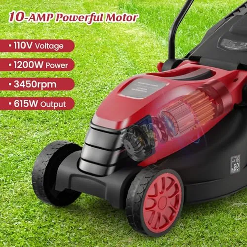 Goplus Electric Lawn Mower | Tools Official