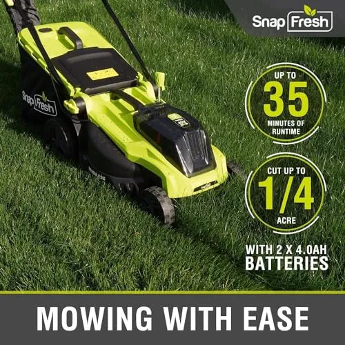 SnapFresh 16" Electric Lawn Mower | Tools Official